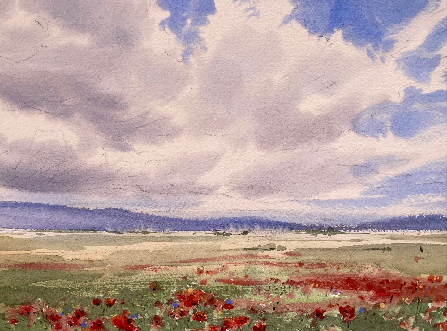 Sommerhimmel (28x35cm)