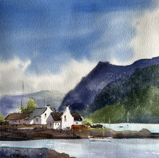 Schottische Bucht (35x35cm)