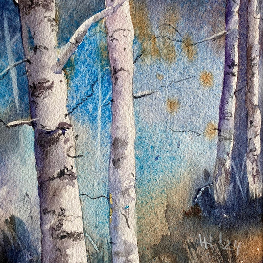 Herbstlaub (20x20cm)